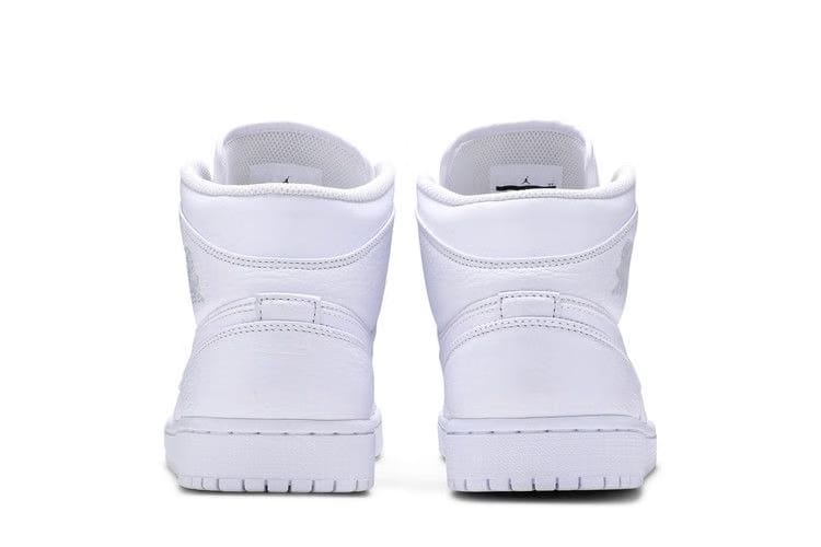 Air Jordan 1 Mid Triple White 2018