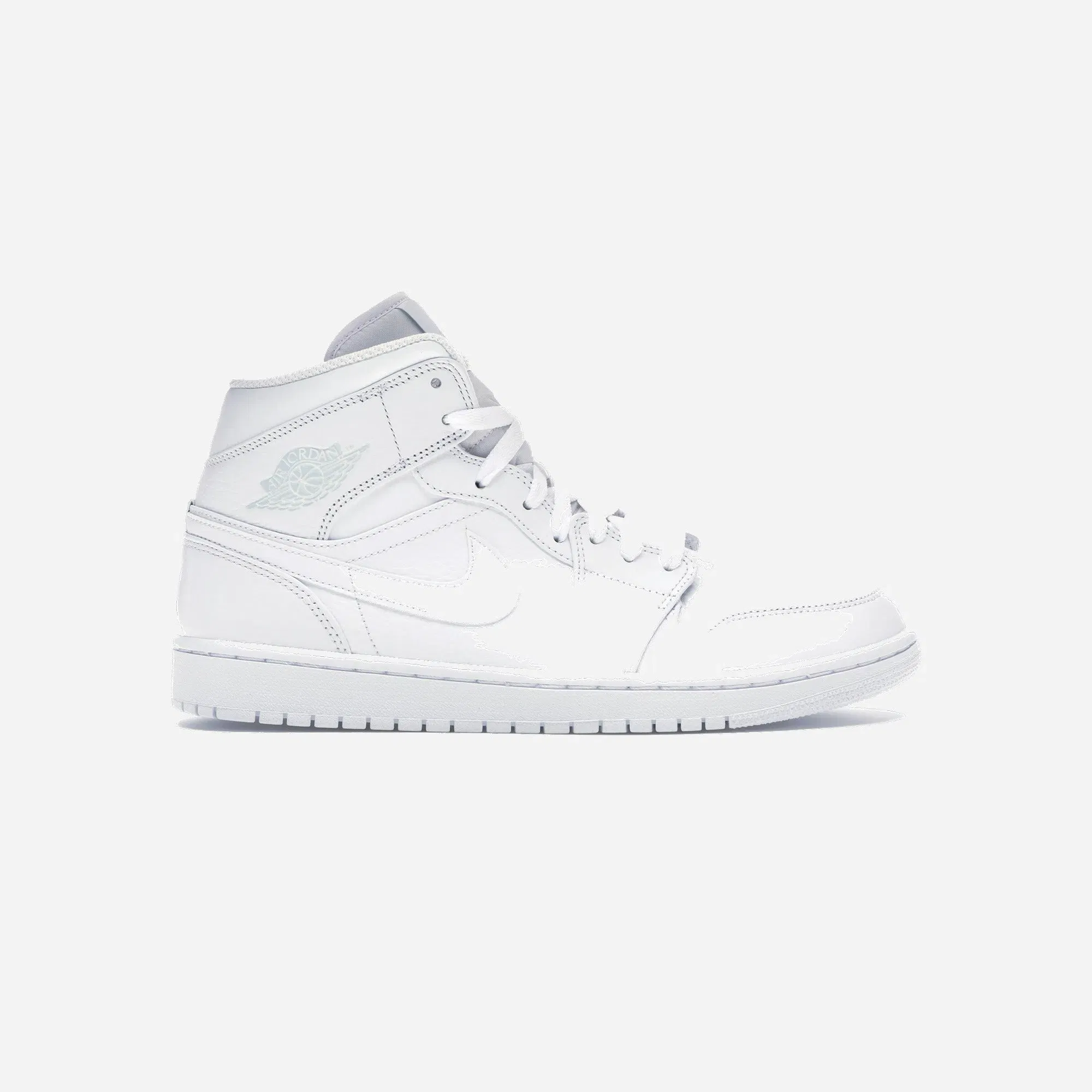 Air Jordan 1 Mid Triple White 2018