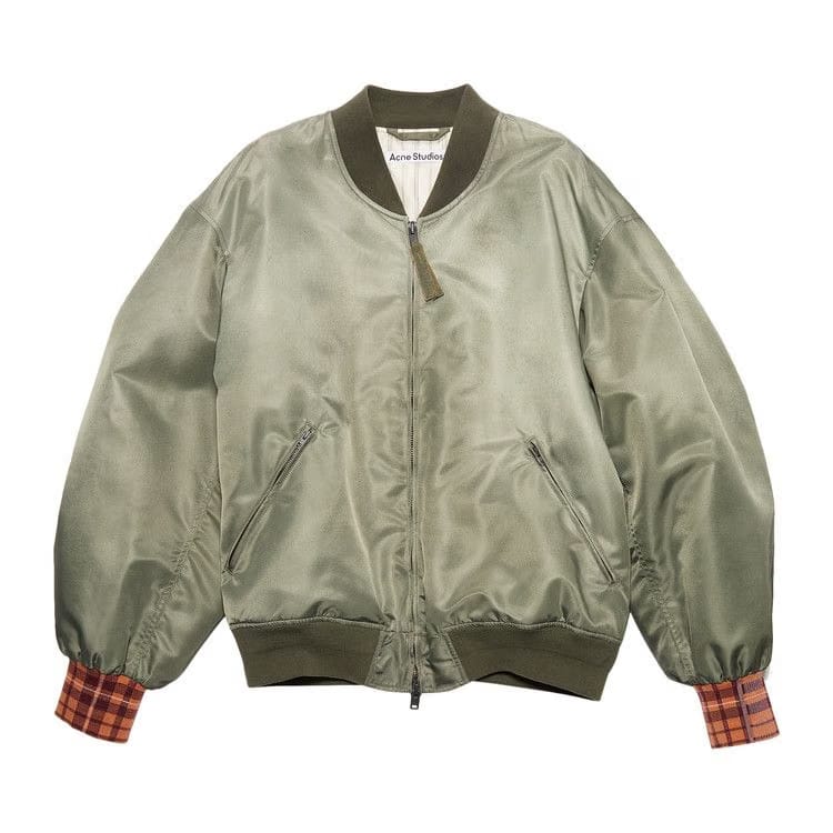 Acne Studios Bomber Jacket Olive Green