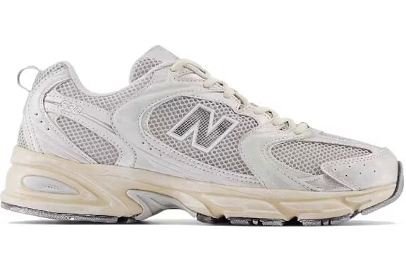 New Balance 530 Vintage Silver Metallic Moonbeam