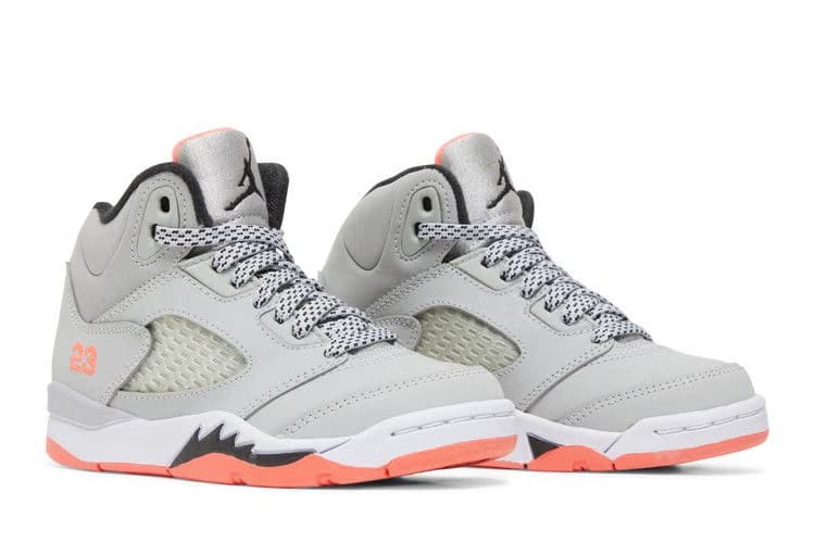 Air Jordan 5 Retro PS Wolf Grey Hot Lava