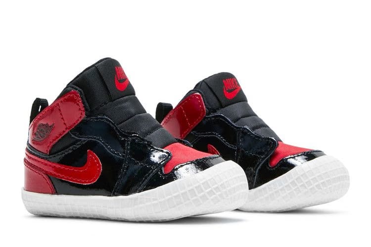 Air Jordan 1 Retro High OG Crib Patent Bred