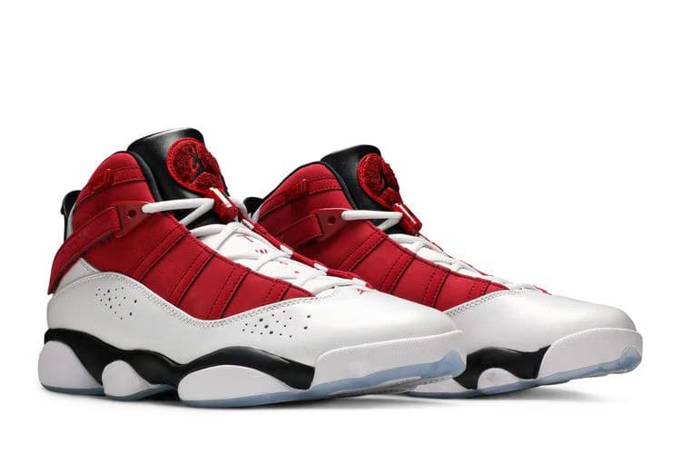 Air Jordan 6 Rings White Carmine