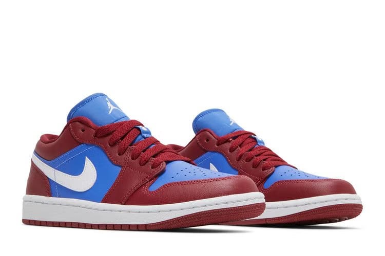 Wmns Air Jordan 1 Low 'Deep Red Blue'