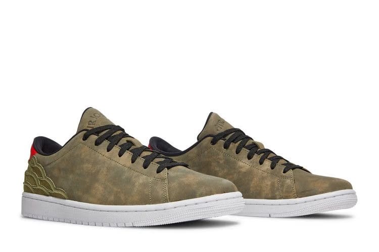 Air Jordan 1 Centre Court Oil Green