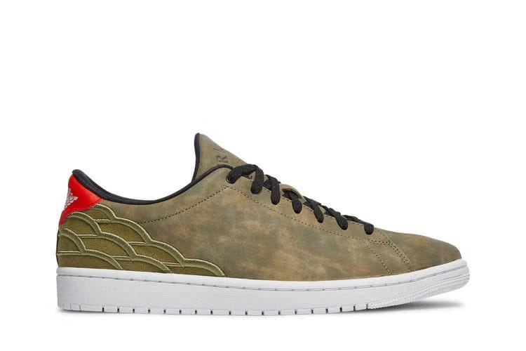 Air Jordan 1 Centre Court Oil Green