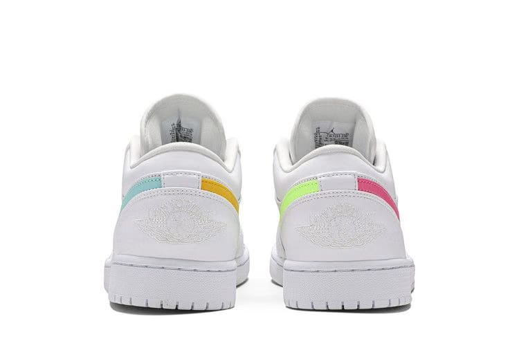 Air Jordan 1 Low White Multi-Color