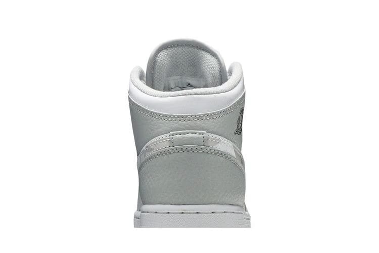 Air Jordan 1 Mid SE GS Swoosh Logo - Grey Camo