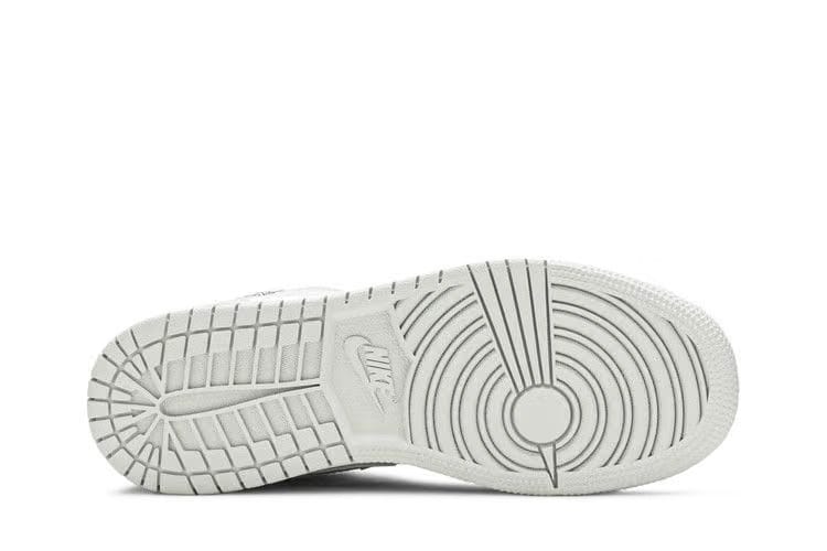 Air Jordan 1 Mid SE GS Swoosh Logo - Grey Camo