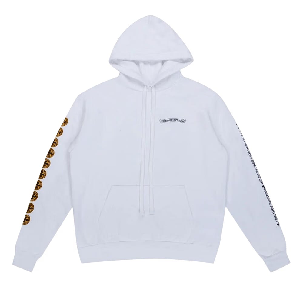 Chrome Hearts Cross Sweatshirt White/Yellow