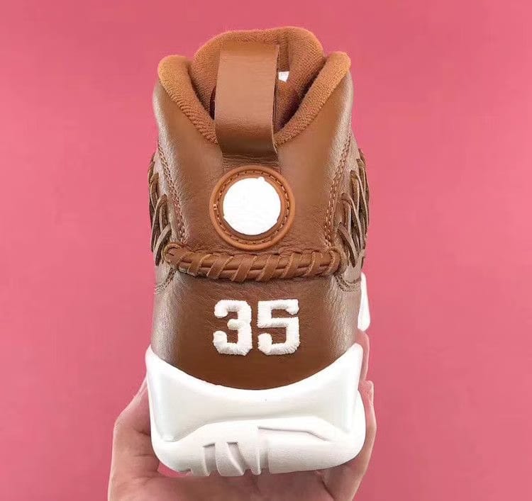 Air Jordan 9 Retro Pinnacle Baseball Glove Brown