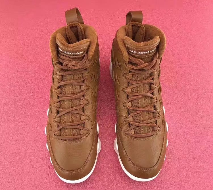 Air Jordan 9 Retro Pinnacle Baseball Glove Brown