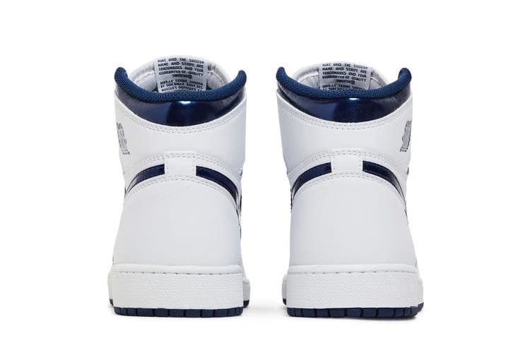 Air Jordan 1 Retro High OG BG Metallic Navy