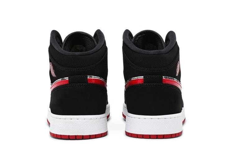 Air Jordan 1 Mid SE GS Newspaper Air Times
