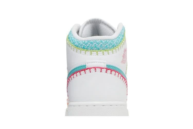 Air Jordan 1 Mid SE GS Multi Knit
