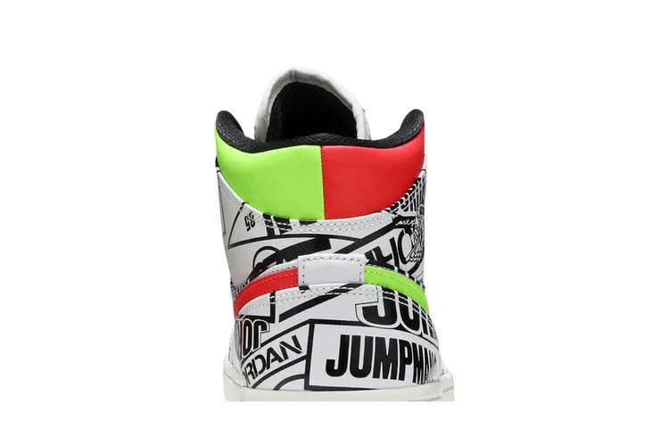Air Jordan 1 Mid Over-Print Logos