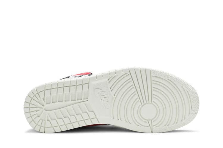 Air Jordan 1 Mid Over-Print Logos