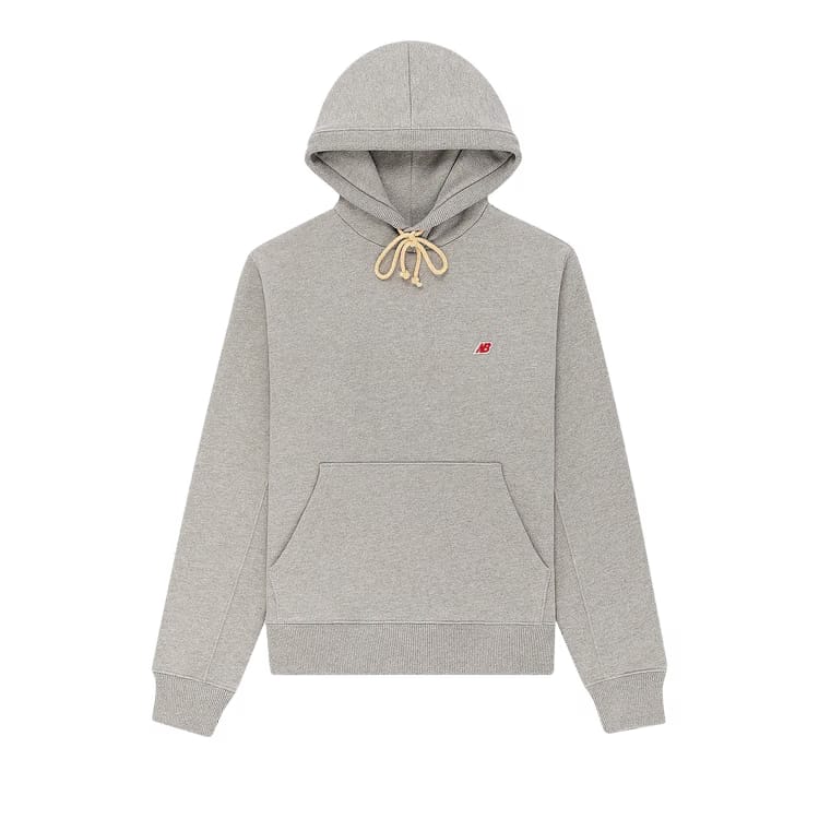 New Balance MADE In USA Core Hoodie Athletic Grey