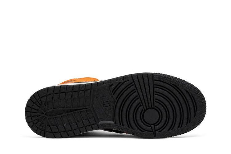 Air Jordan 1 Retro Mid GS Orange Black