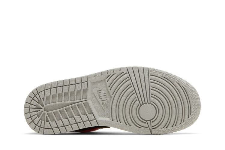 Wmns Air Jordan 1 Low 'Light Iron Ore Siren Red'