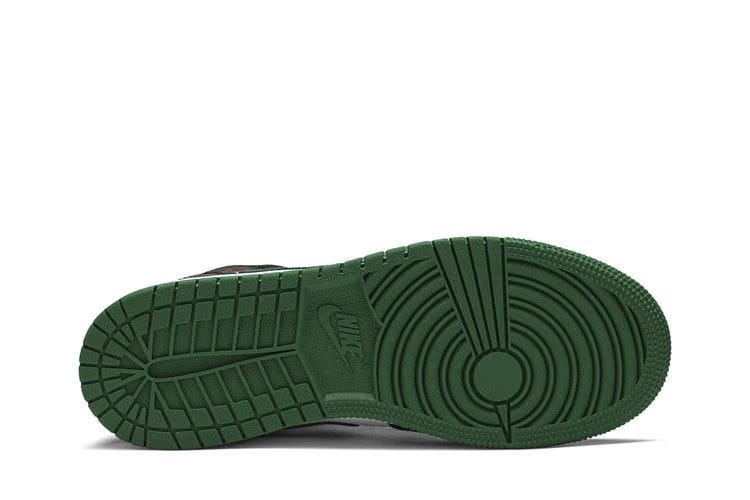 Air Jordan 1 Mid GS Black Pine Green
