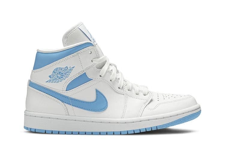Wmns Air Jordan 1 Mid 'UNC'
