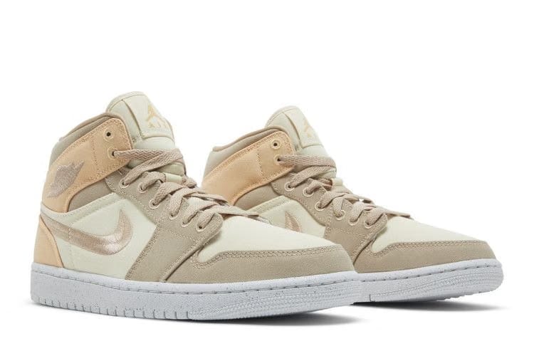 Wmns Air Jordan 1 Mid SE 'Muslin Canvas'