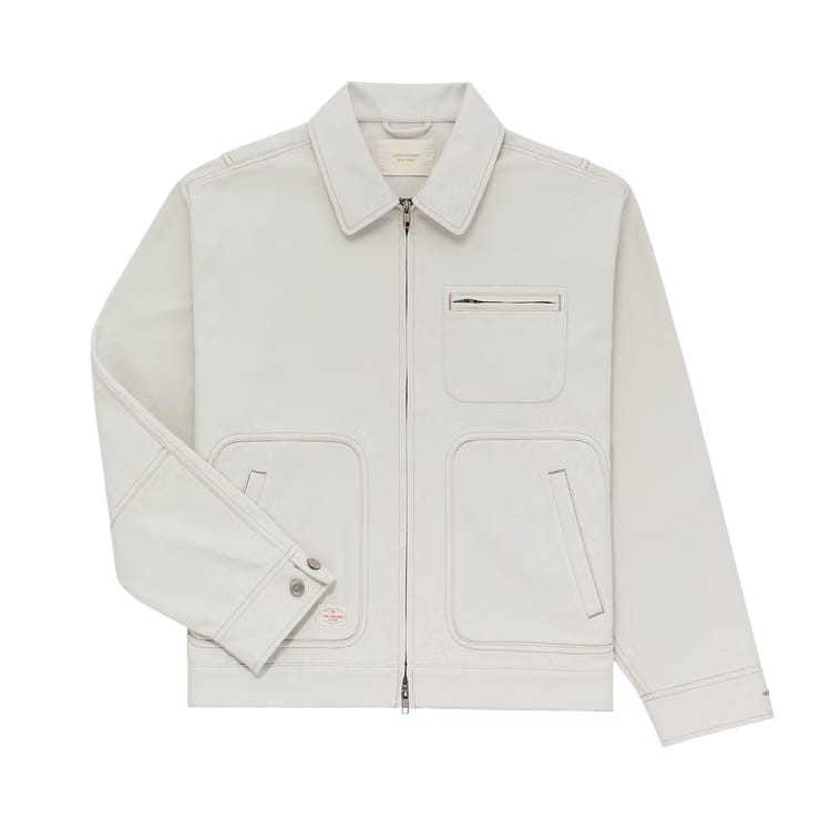 Aimé Leon Dore Trapunto Workwear Jacket Silver Birch