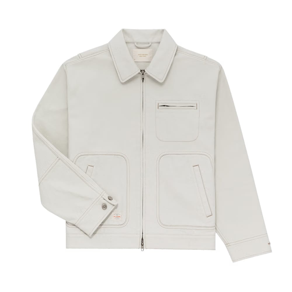 Aimé Leon Dore Trapunto Workwear Jacket Silver Birch
