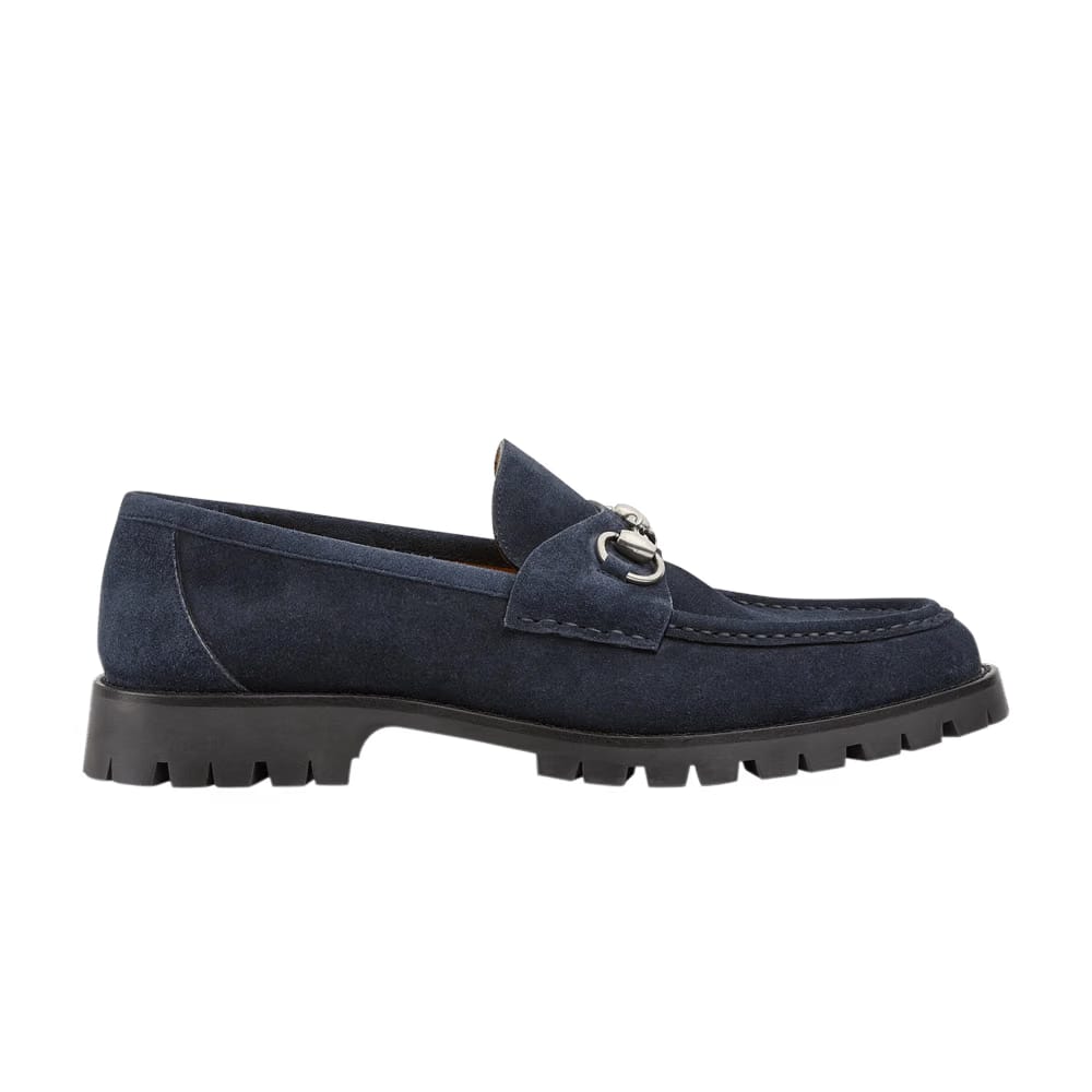 Gucci Loafer Horsebit Blue