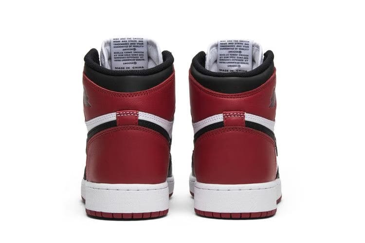Air Jordan 1 Retro BG Black Toe 2016