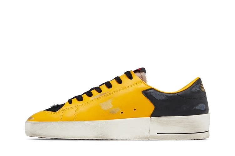 Golden Goose Stardan Net Stars Yellow Black