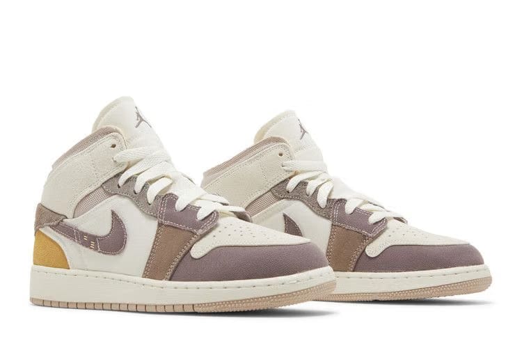 Air Jordan 1 Mid SE Craft GS Inside Out - Taupe Haze