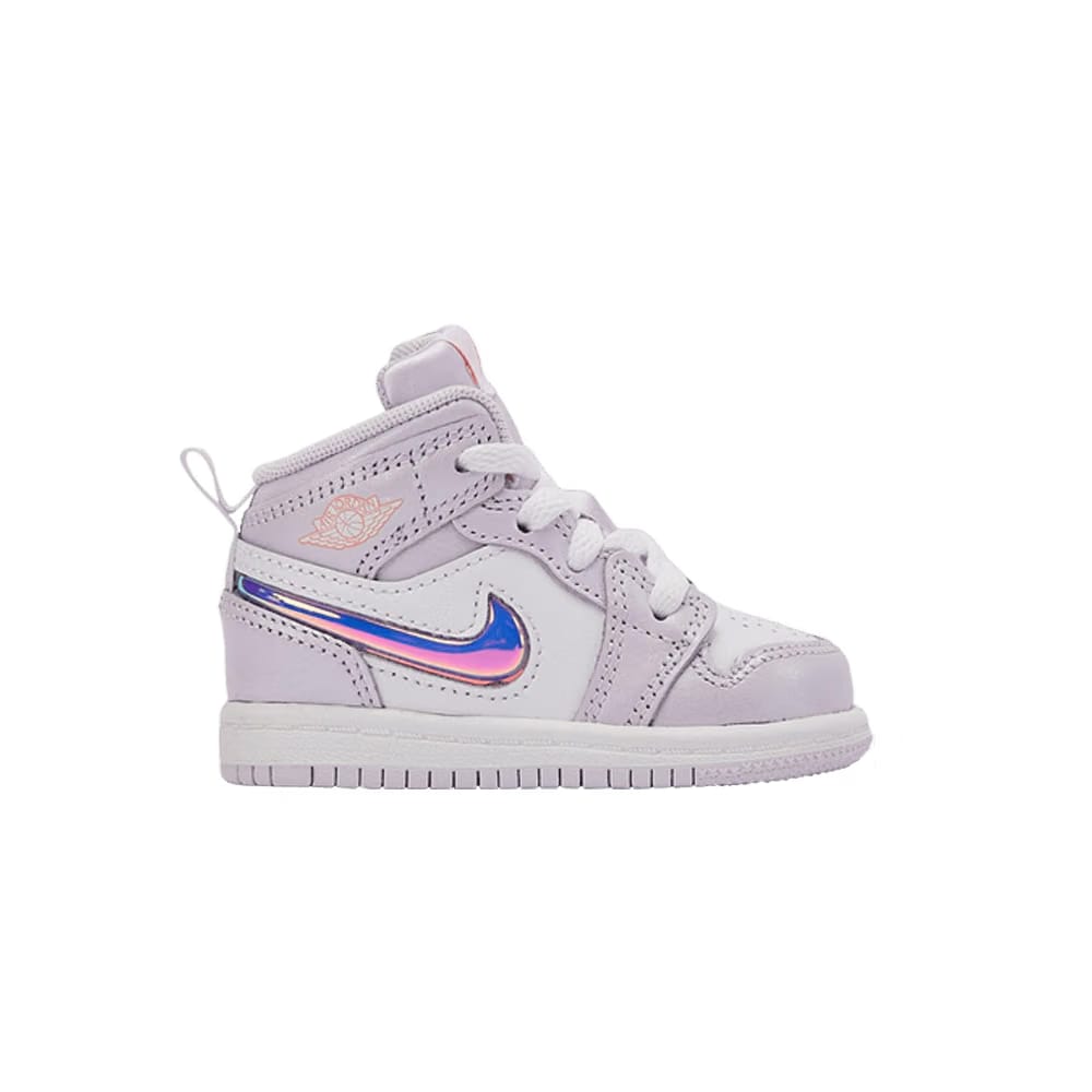 Air Jordan 1 Mid SE TD Barely Grape Atomic Pink