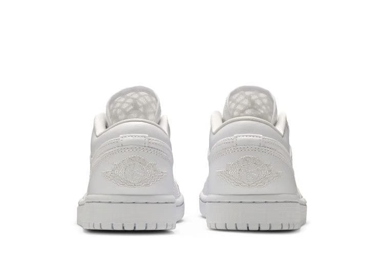 Wmns Air Jordan 1 Low Breathe 'Triple White'