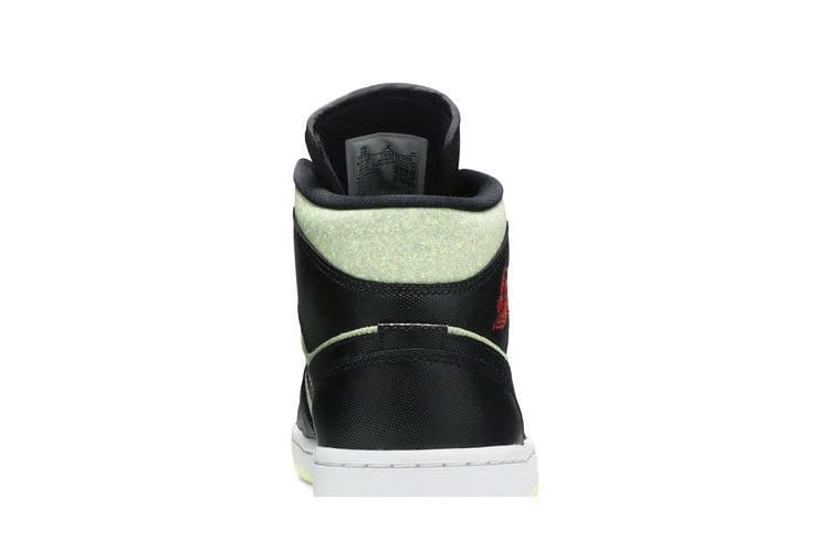 Wmns Air Jordan 1 Mid SE 'Black Barely Volt'