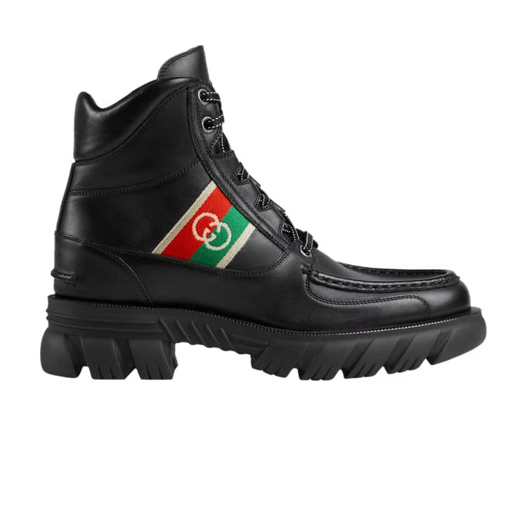 Gucci Ankle Boot Interlocking G - Black