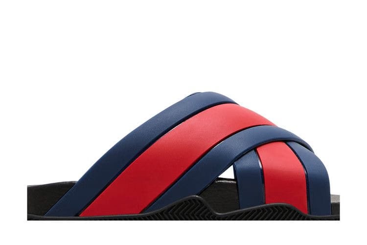 Gucci GG Slide Sandal Blue Red