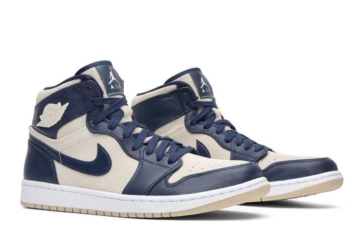 Wmns Air Jordan 1 High 'Navy Cream'