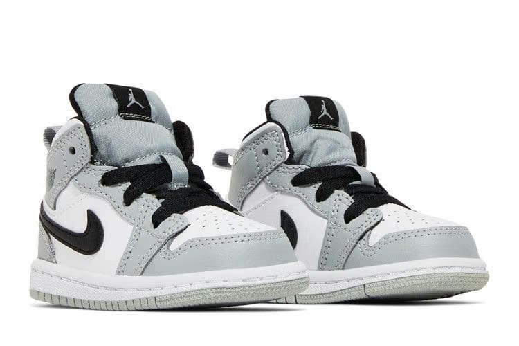 Air Jordan 1 Mid TD Light Smoke Grey