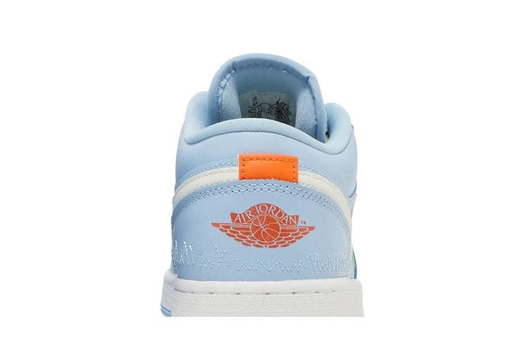 Air Jordan 1 Low SE GS Blue Stitch