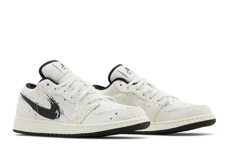 Air Jordan 1 Low SE GS Paint Splatter