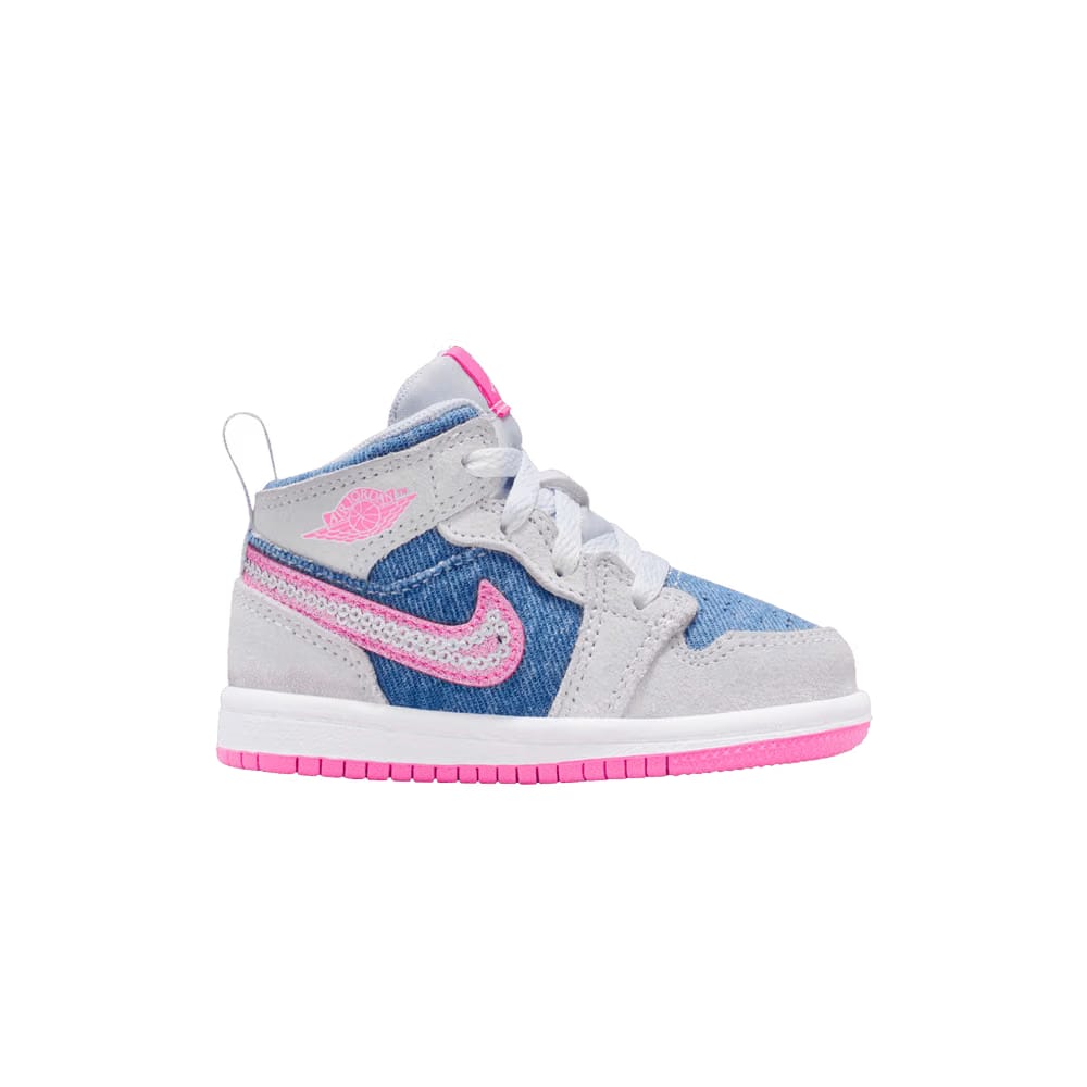 Air Jordan 1 Mid SE TD Denim Sequin