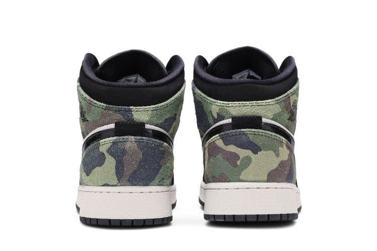 Air Jordan 1 Mid SE GS Camo
