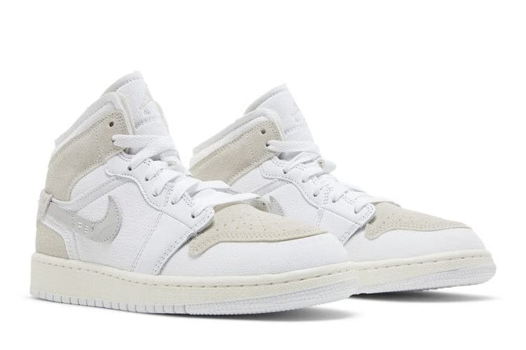 Air Jordan 1 Mid SE Craft GS Inside Out - White Sail