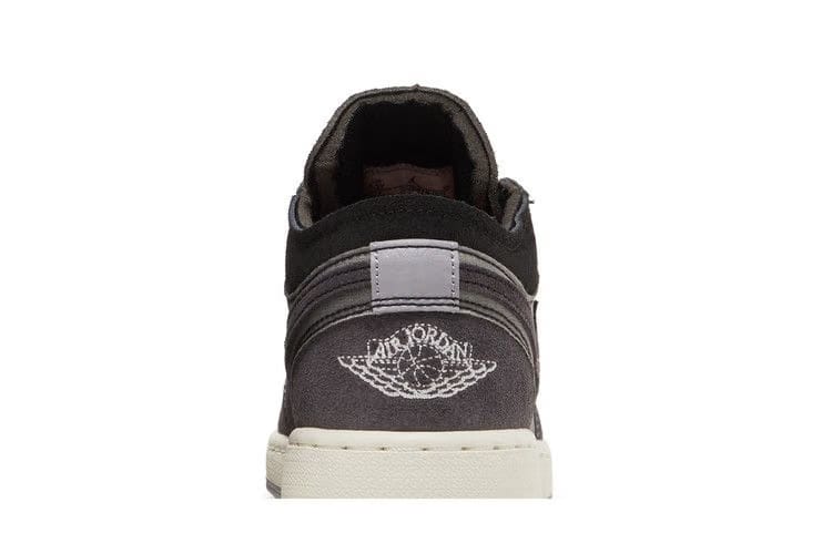 Air Jordan 1 Low SE Craft GS Inside Out - Black