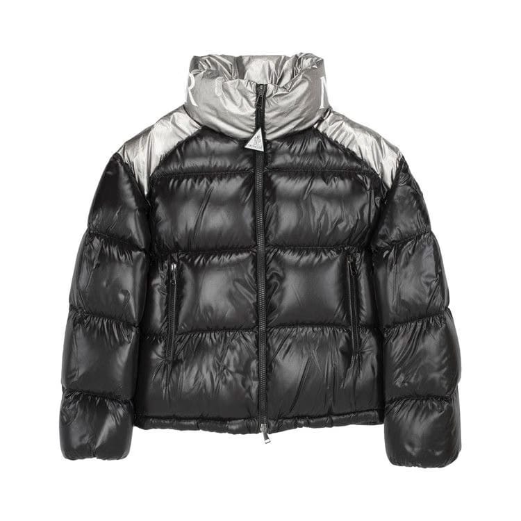 Moncler Cuscute Puffer Shiny Jacket Black/Silver