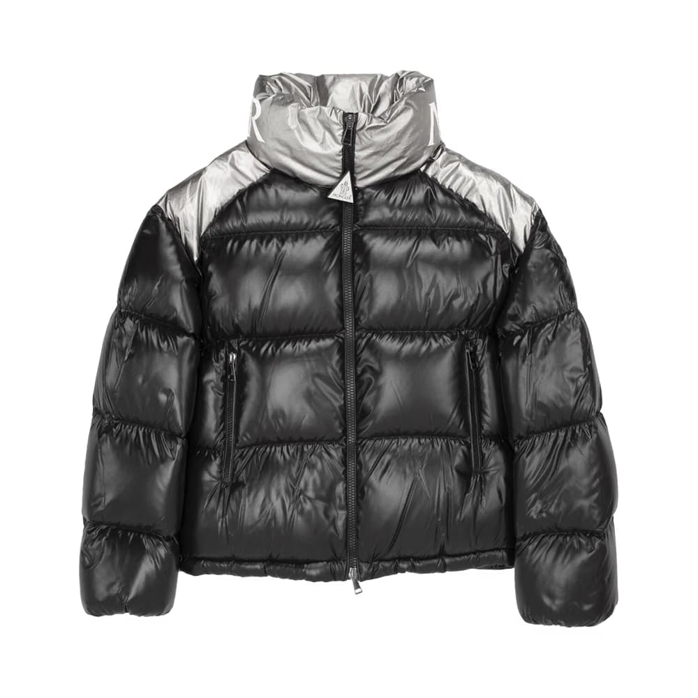 Moncler Cuscute Puffer Shiny Jacket Black/Silver