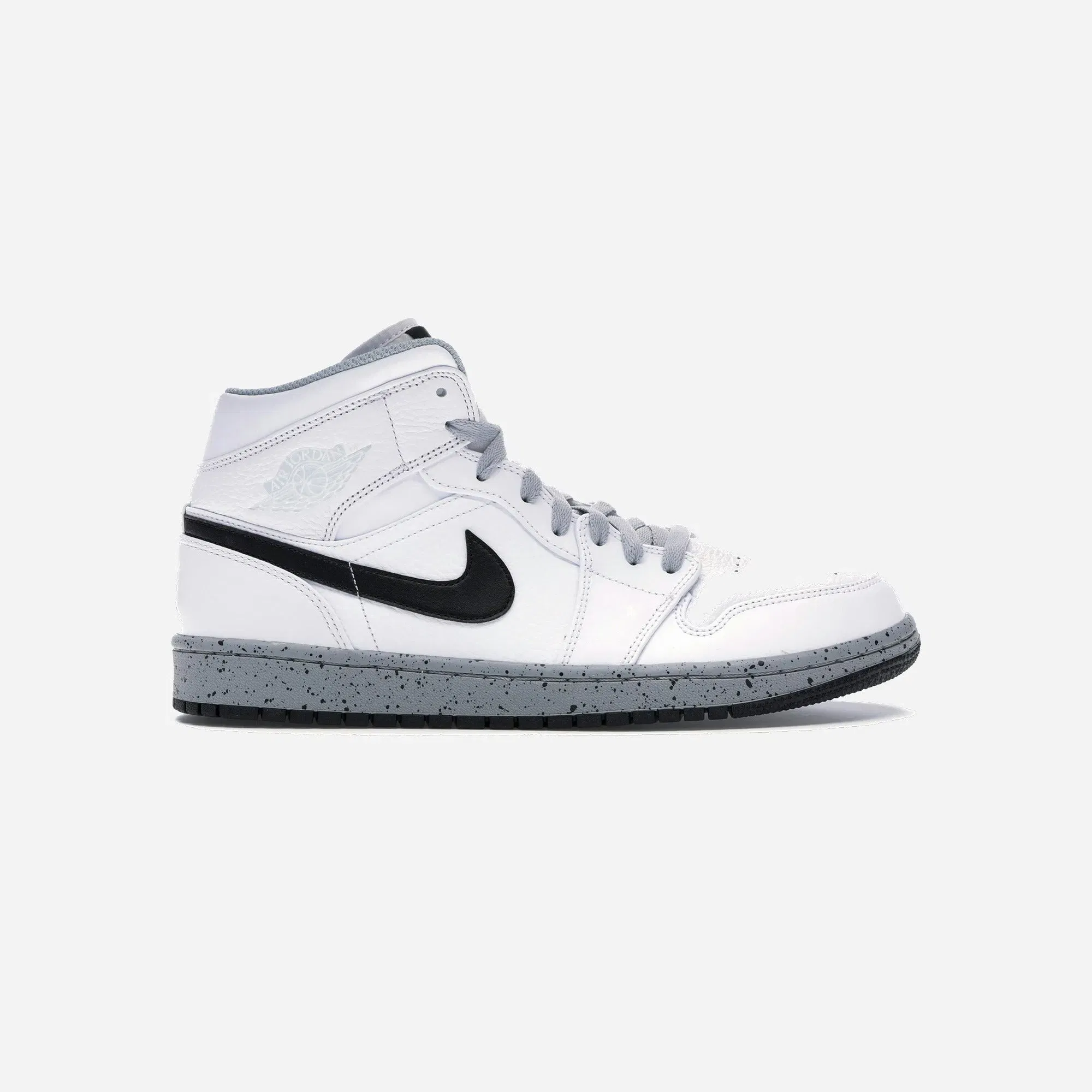 Air Jordan 1 Mid White Cement