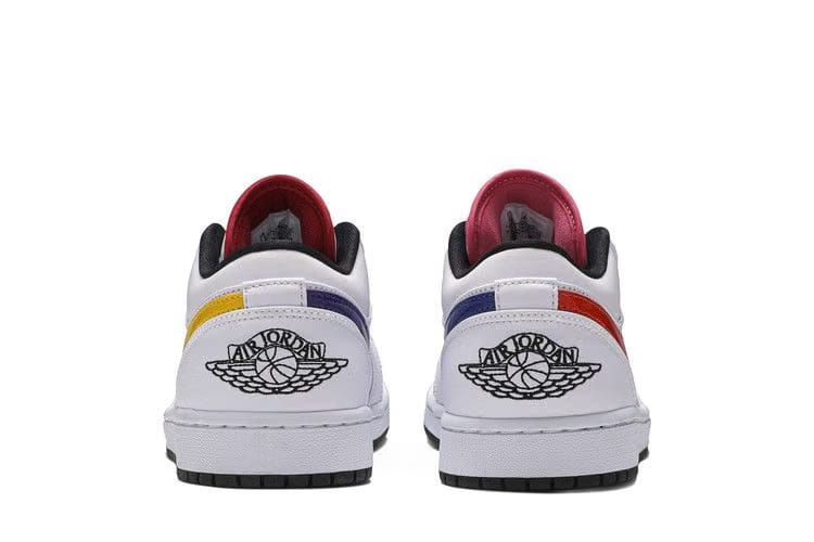 Air Jordan 1 Low Multi-Color Swoosh